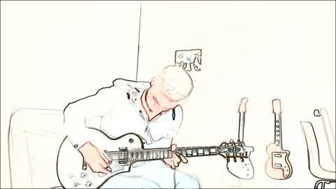 A piece composed for electric guitar and looper